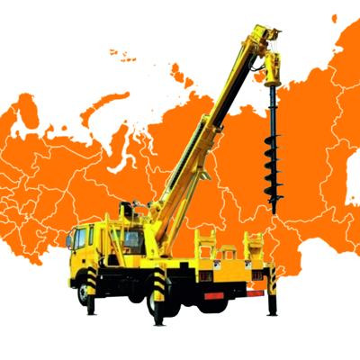 Бурение ям, отверстий, скважин, лунок, бурение на воду, услуги ямобура, буровой