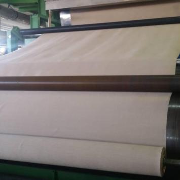 Упаковочная бумага креппированная с антикоррозионным покрытием (ингибитором) для цветного металла и ПЭ покрытием ширина 170 мм.