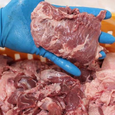 Тримминг свиной головной, корпусной 80/20. Свиная разделка. 