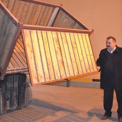 Контейнер для хранения картофеля и других корнеклубнеплодов емкостью 1000 кг