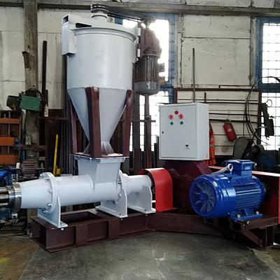 Пресс для производства топливных брикетов шнековый