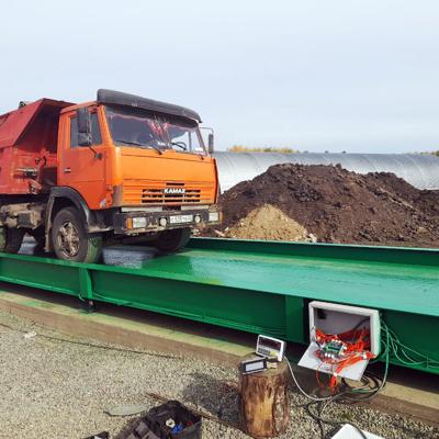 Автомобильные весы АСП 80 тонн 18 метров на поверхности