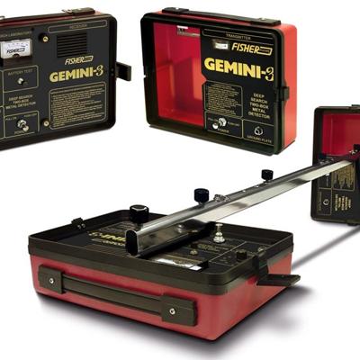 детектор,detector металлоискател fisher gemmini 3