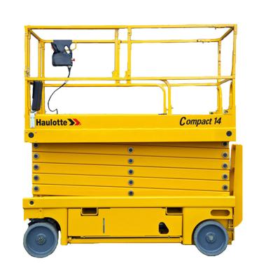 Аренда самоходных ножничных подъемников с аккумуляторным приводом