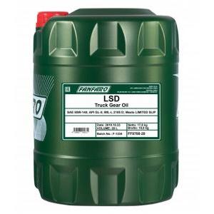 Масло трансмиссионное FANFARO HYPOID LSD 85W-140 GL-5